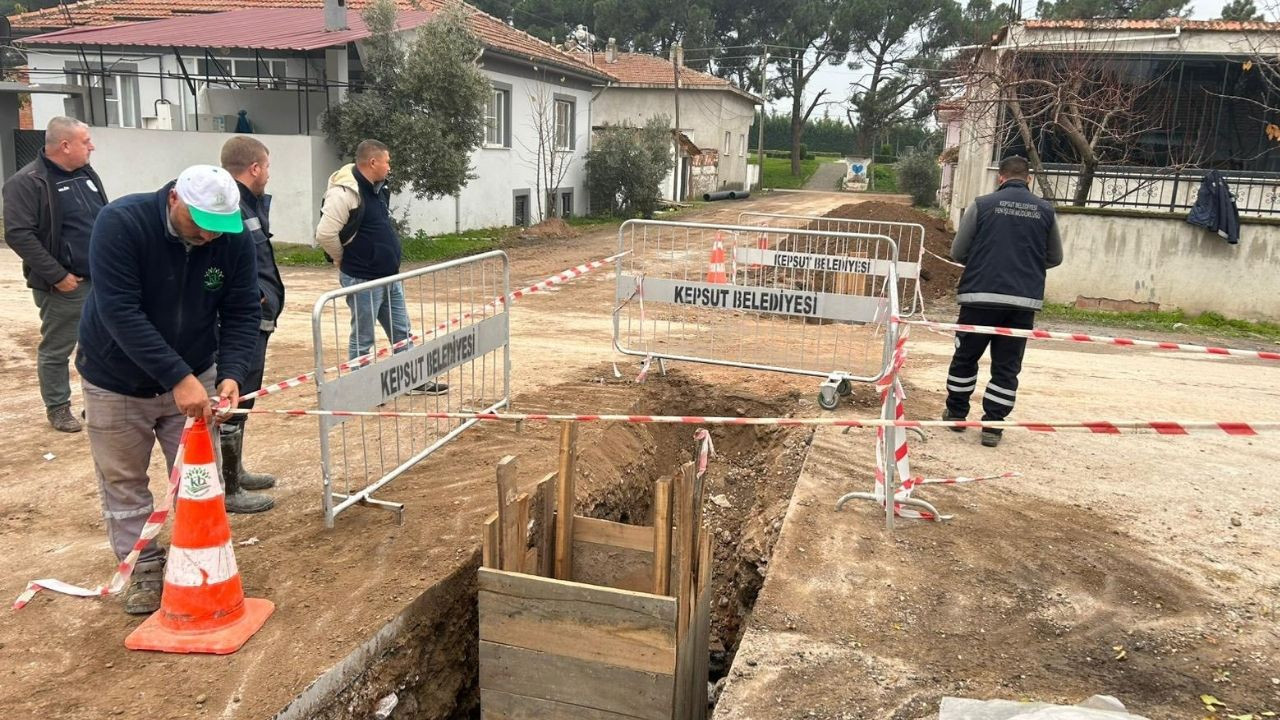 Kepsut Belediyesi’nden Mahallelere Kapsamlı Hizmet