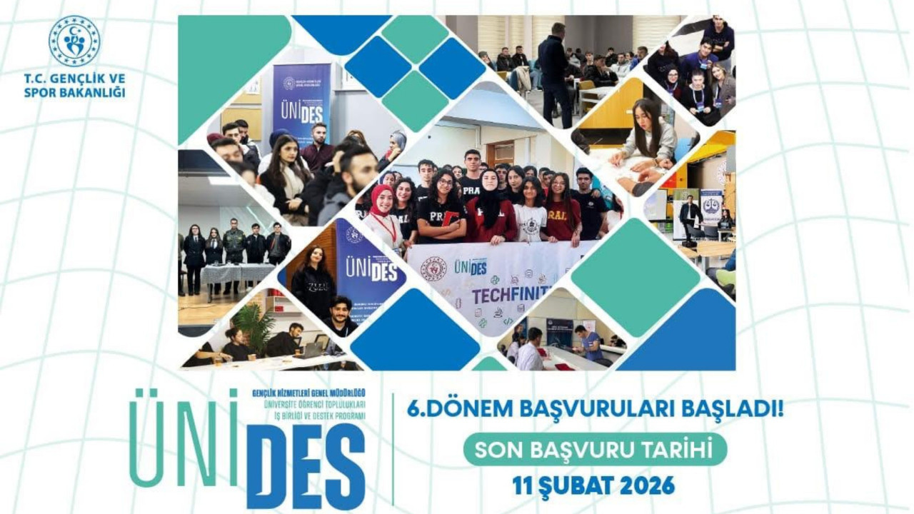 ÜNİDES 6. Dönem Başvuruları Başladı