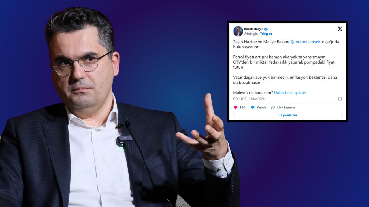 Burak Dalgın: "ÖTV’den Fedakarlık Yapın"