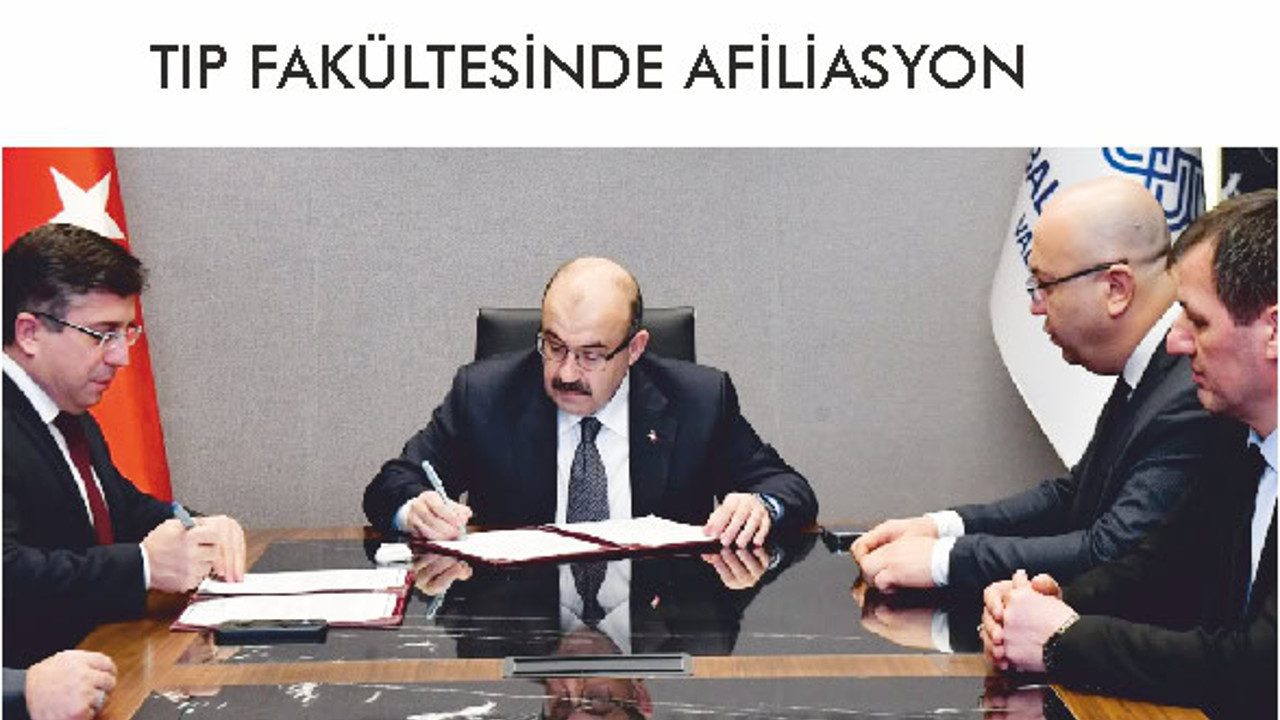 Tıp Fakültesi'nde yeni dönem Afiliasyon