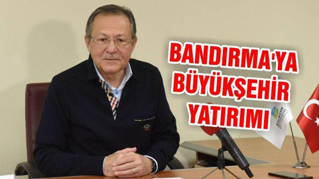 Badırma'ya Büyükşehir Yatırımı