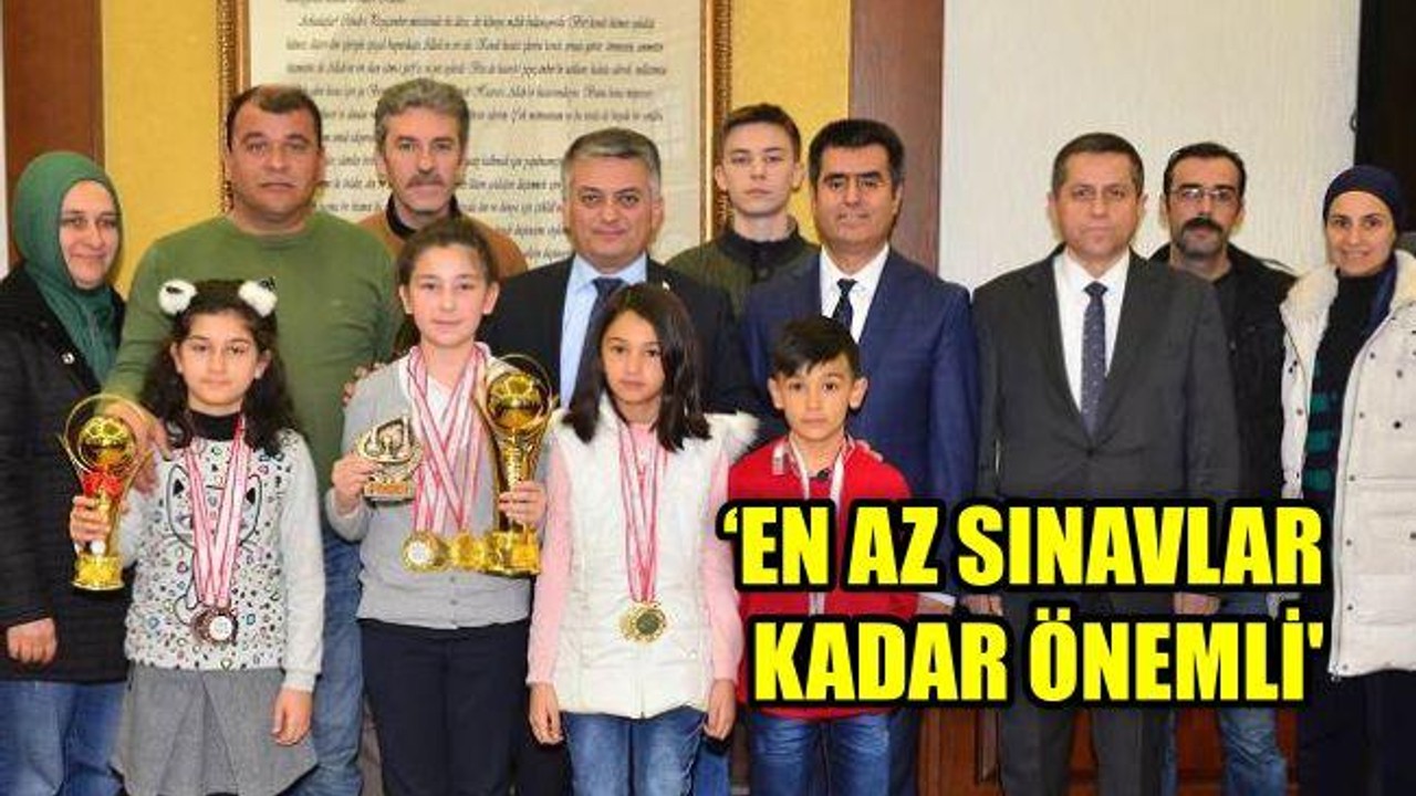'En az sınavlar kadar önemli'