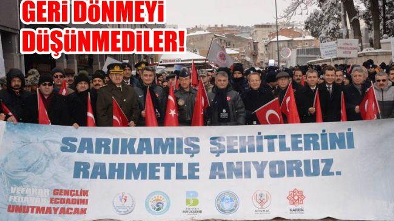 Geri dönmeyi düşünmediler!