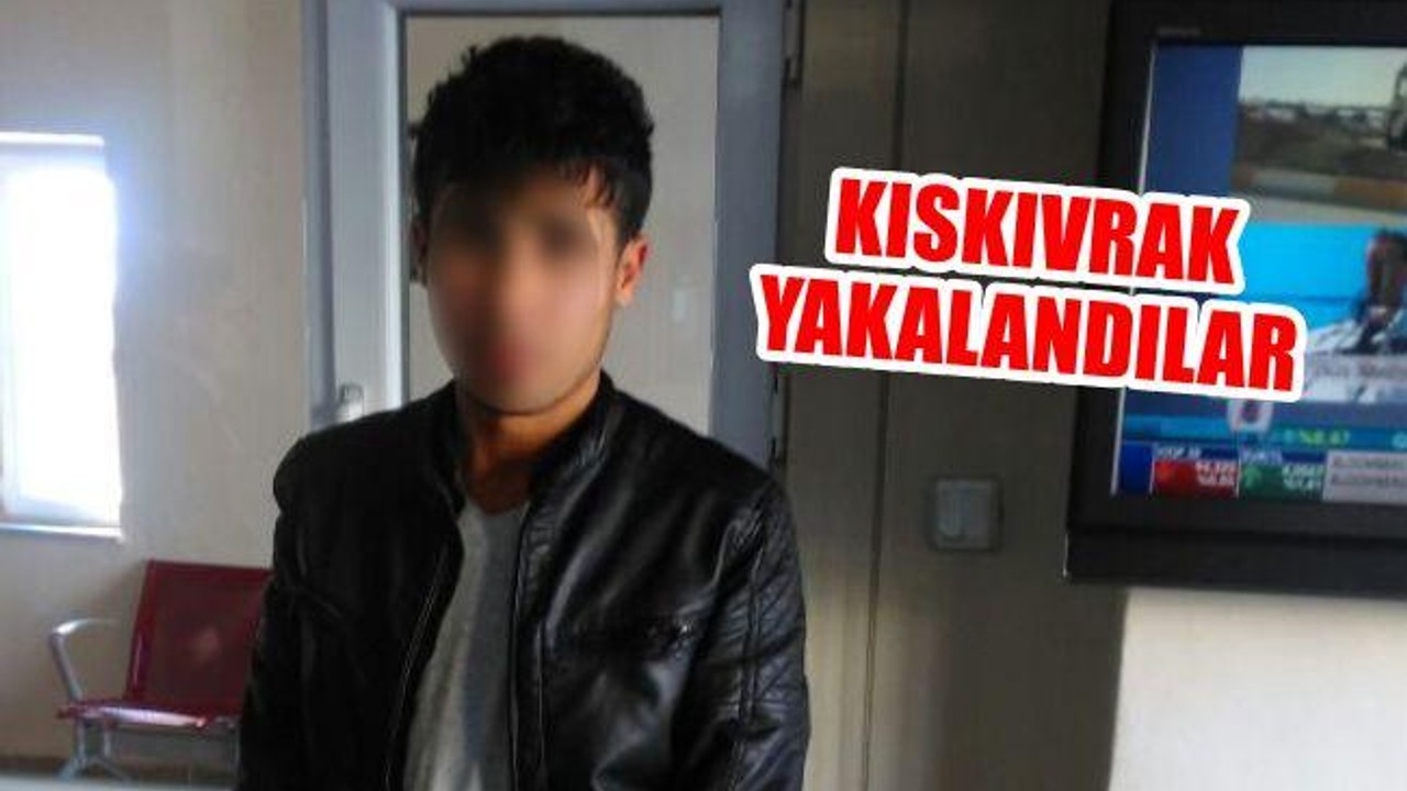 Kıskıvrak Yakalandılar