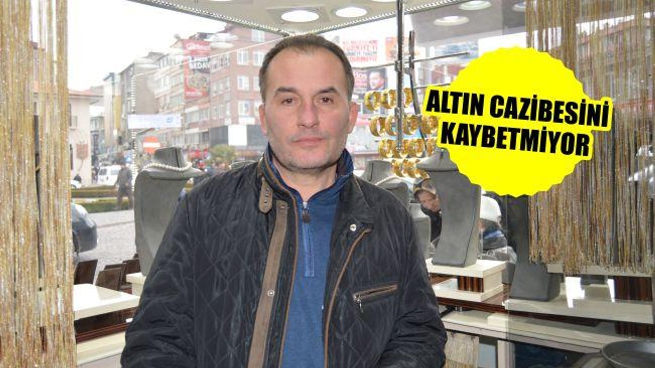 Altın cazibesini kaybetmiyor