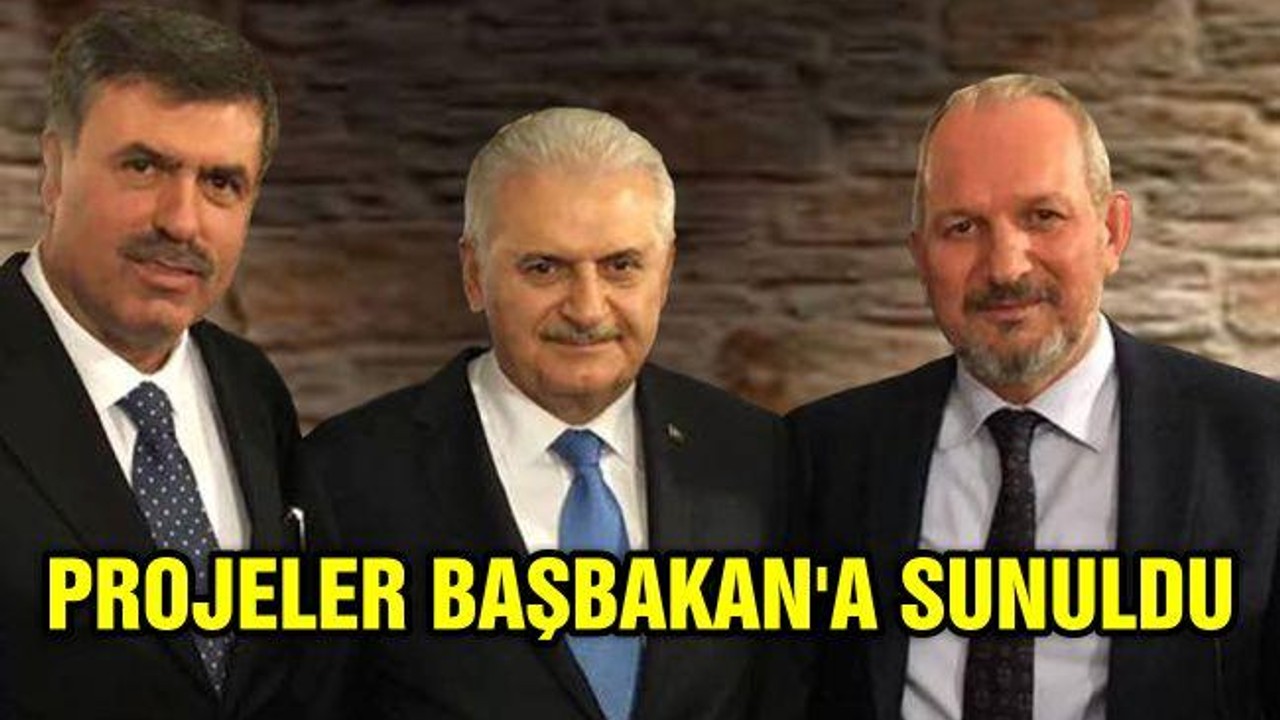 Projeler Başbakan'a Sunuldu