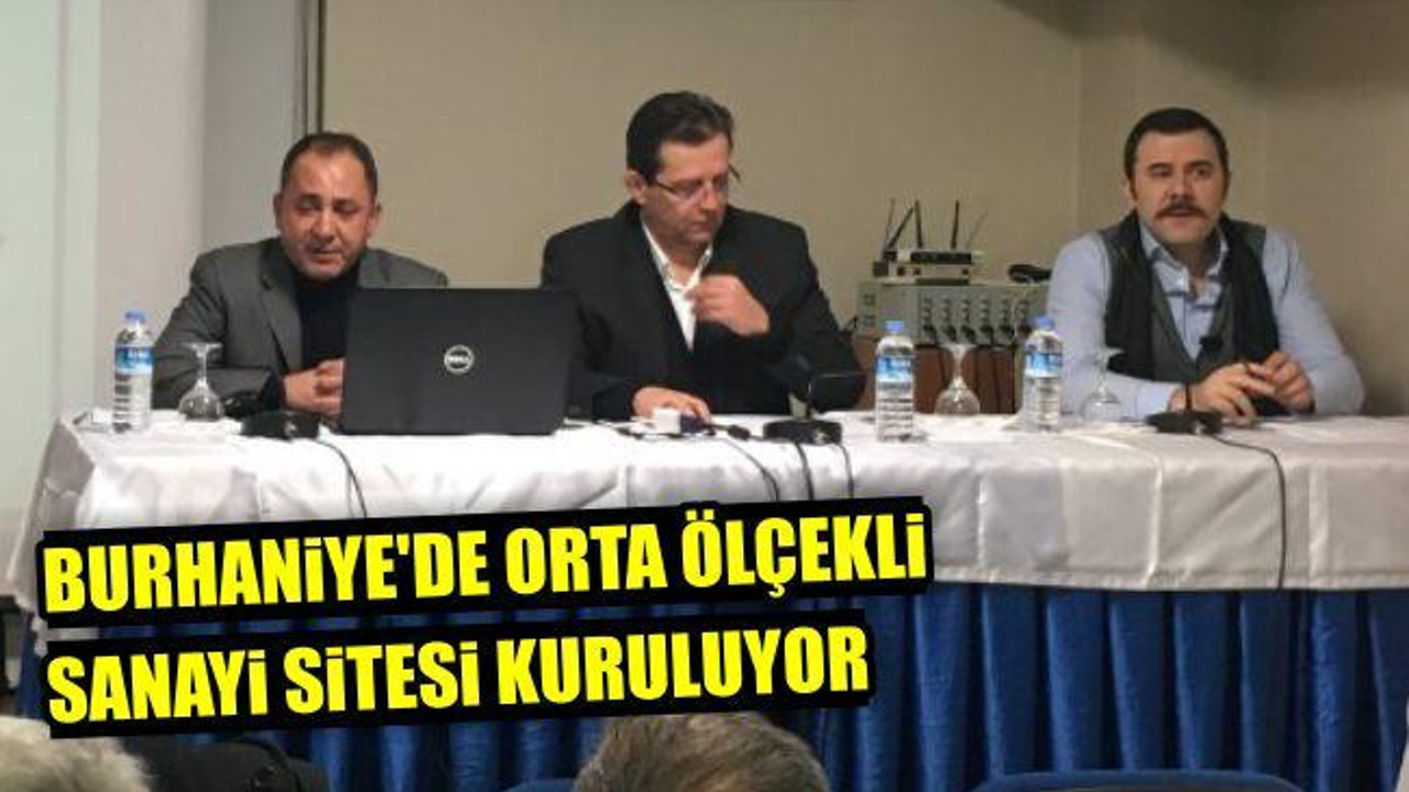 Burhaniye'de Orta Ölçekli Sanayi Sitesi Kuruluyor