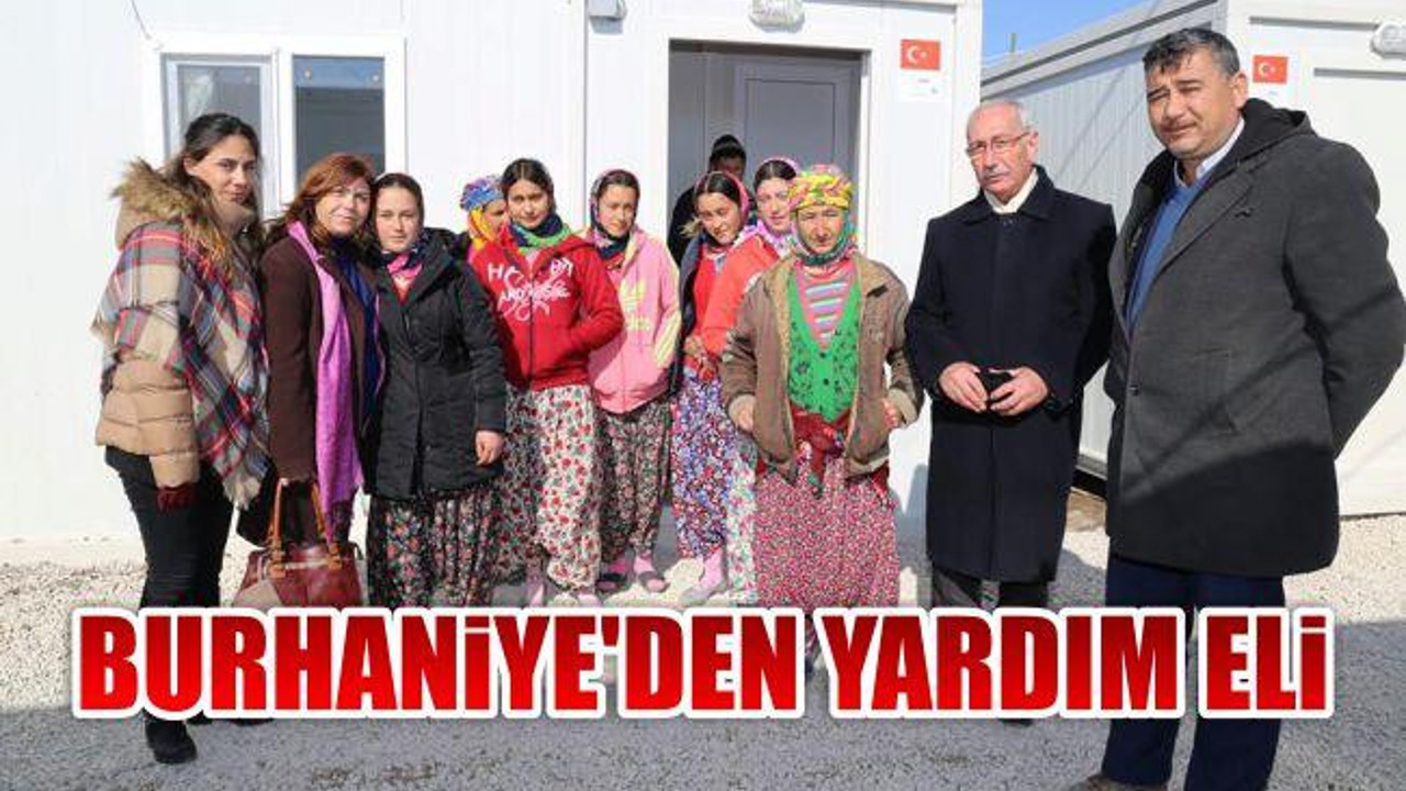 Burhaniye'den Yardım Eli