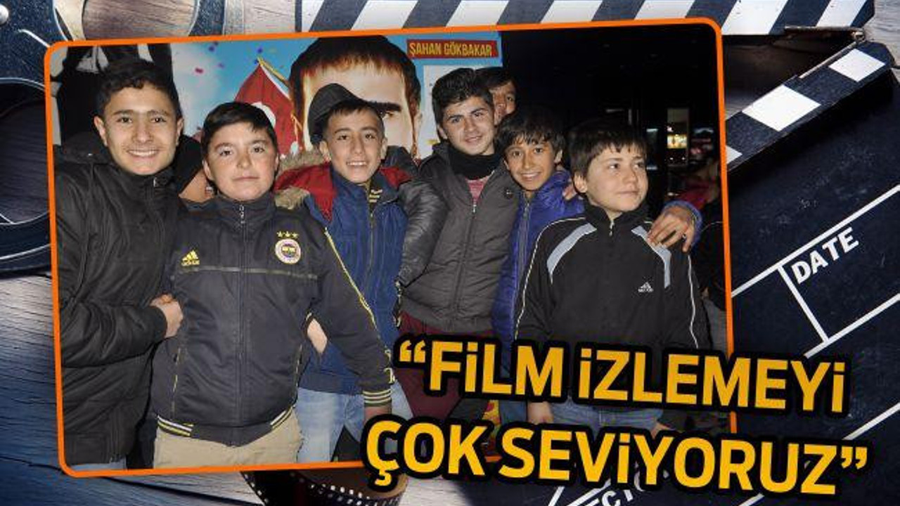 "Film İzlemeyi Çok Seviyoruz"