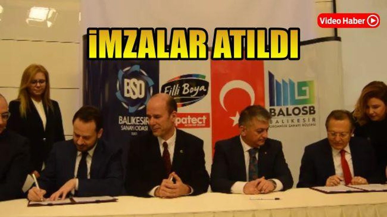 İMZALAR ATILDI