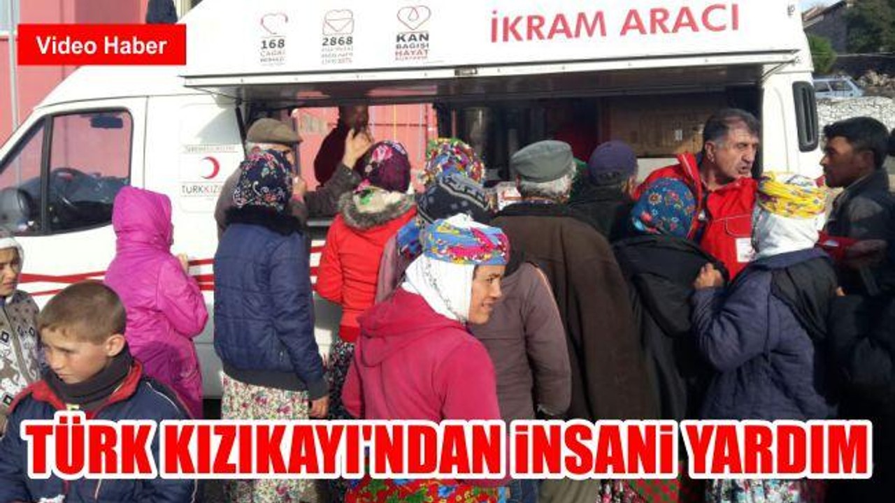 Türk Kızılayı'ndan İnsani Yardım