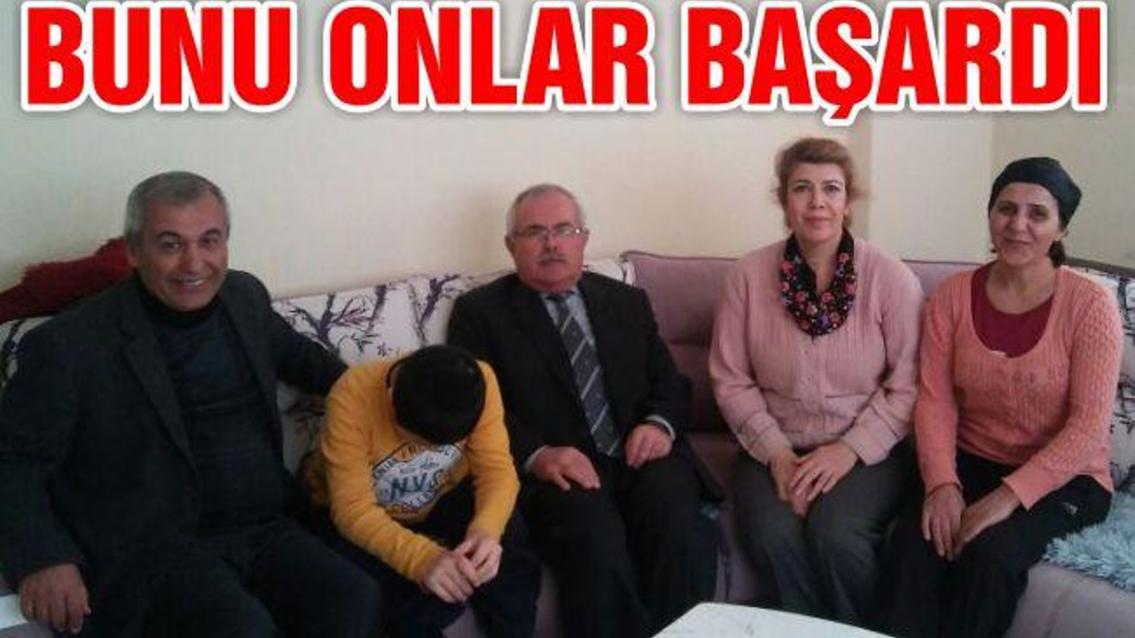 Bunu onlar başardı