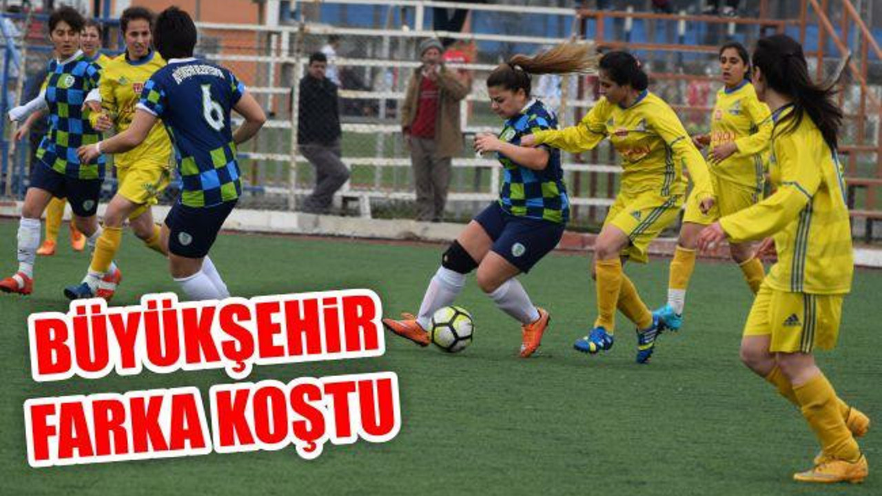 Büyükşehir Farka Koştu
