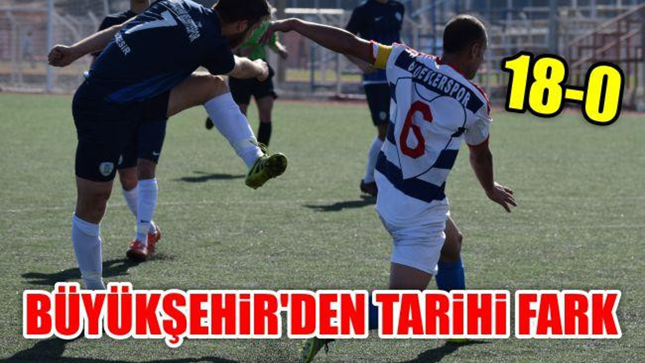 Büyükşehir'den tarihi fark