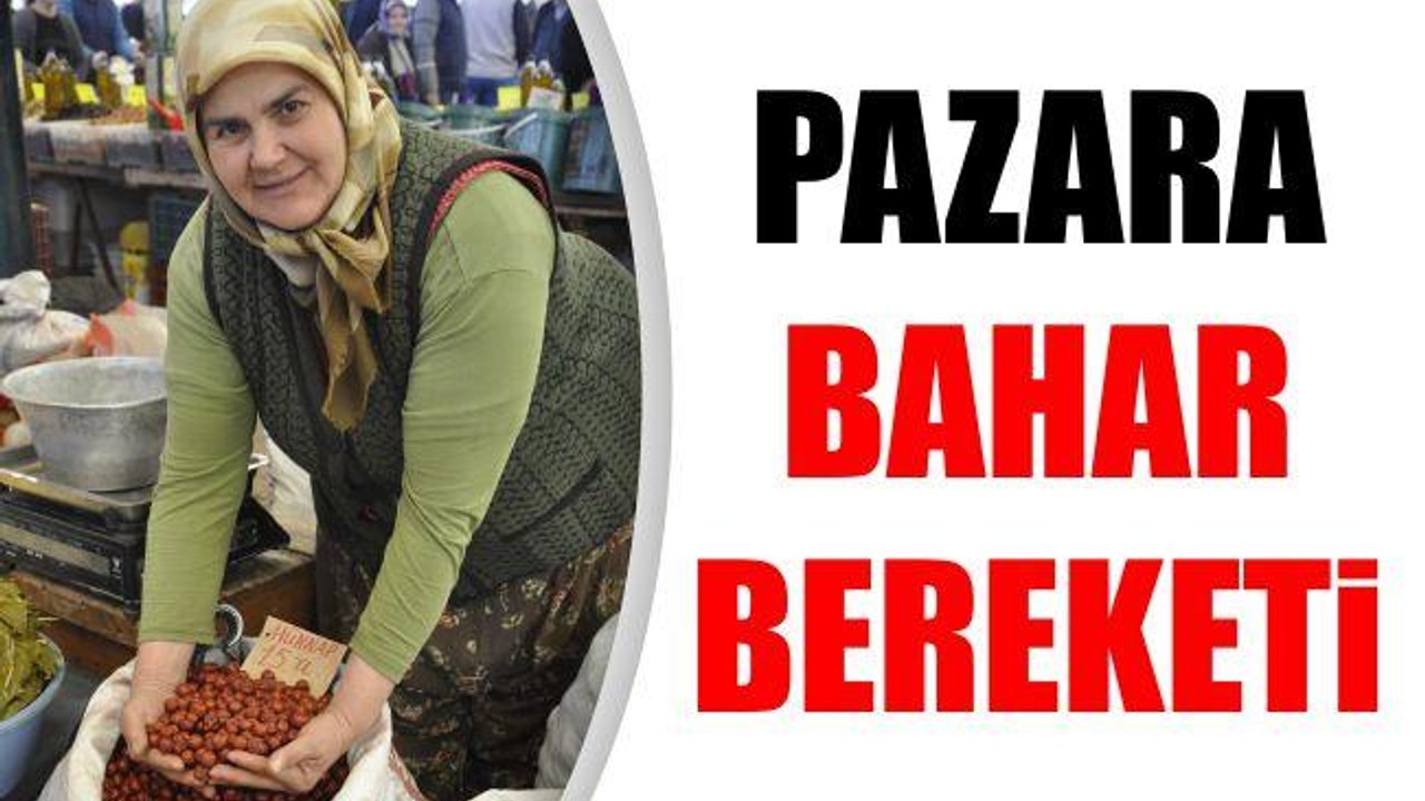 Pazara Bahar Bereketi