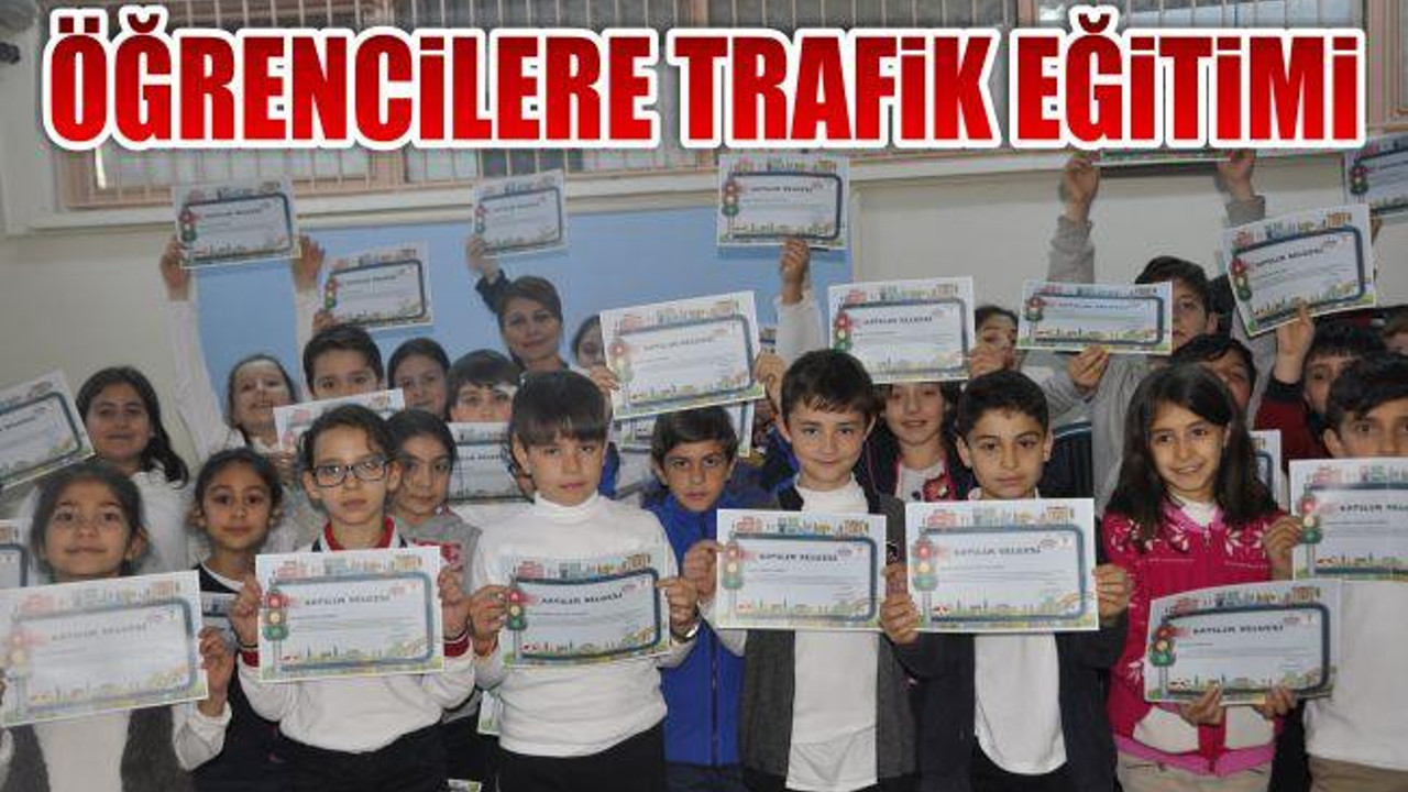 Öğrencilere Trafik Eğitimi