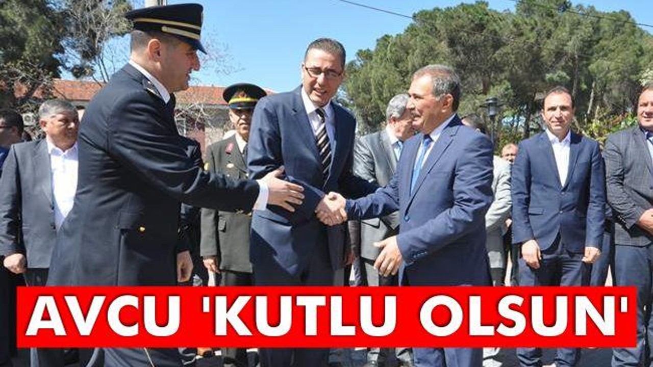 Avcu: 'Kutlu olsun'