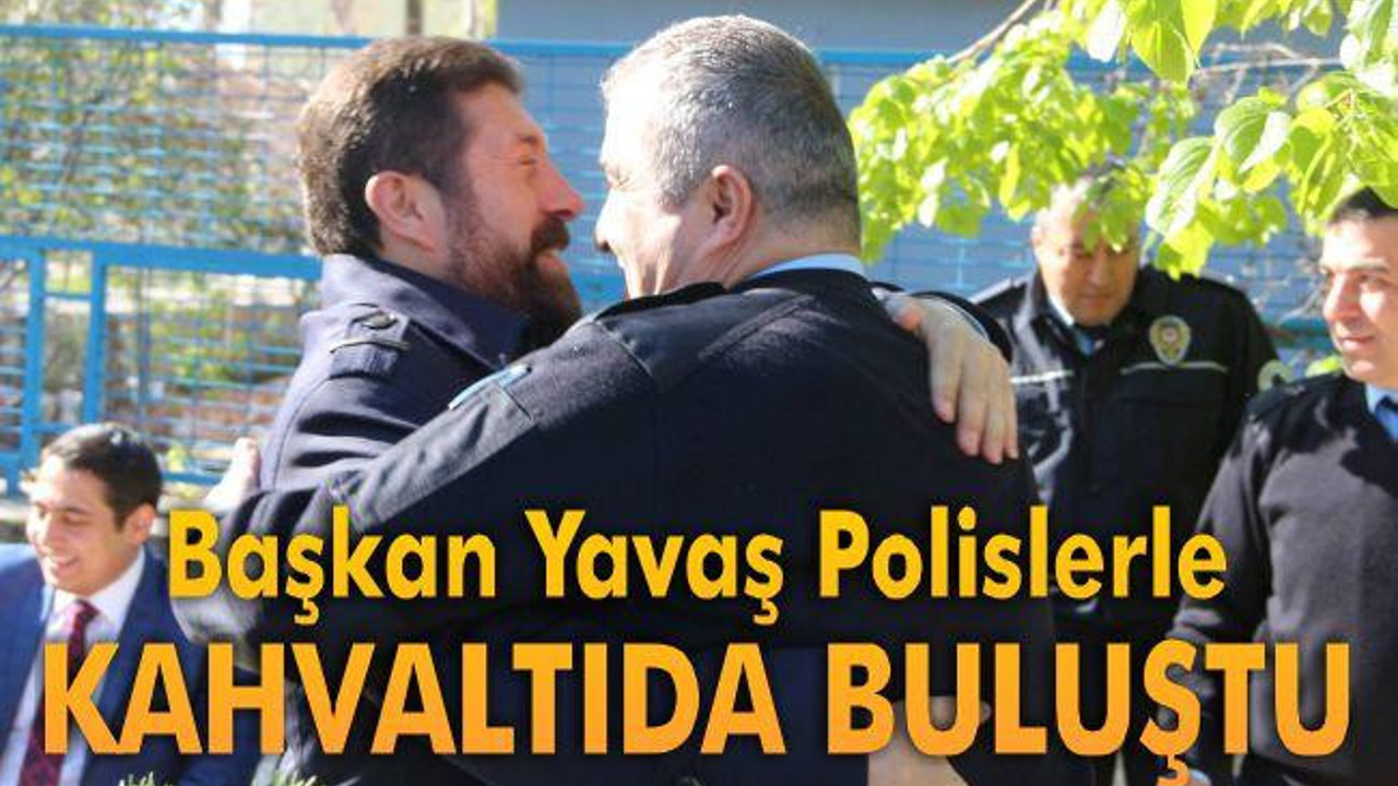 Başkan Yavaş Polislerle Kahvaltıda Buluştu