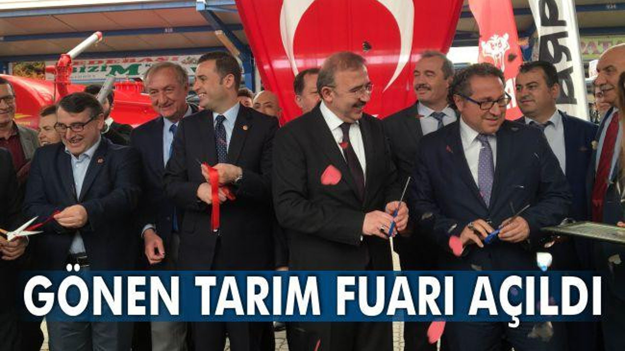 Gönen Tarım Fuarı açıldı