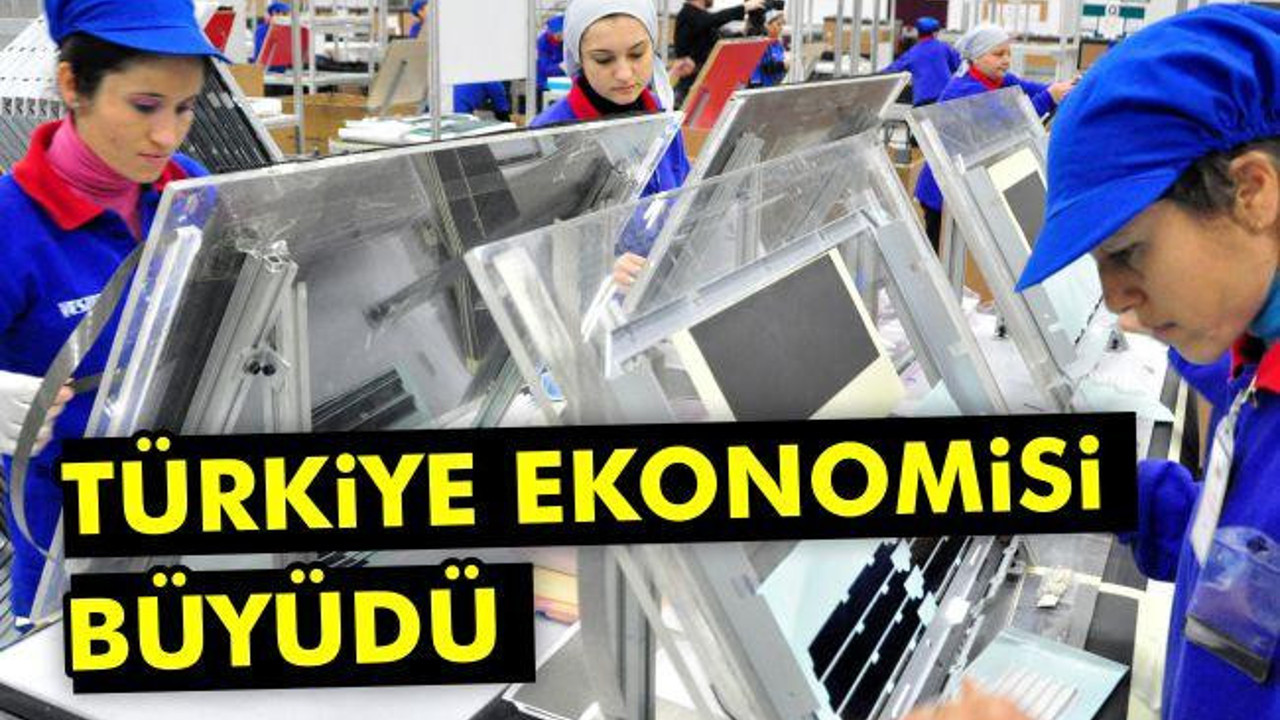 Türkiye Ekonomisi Büyüdü