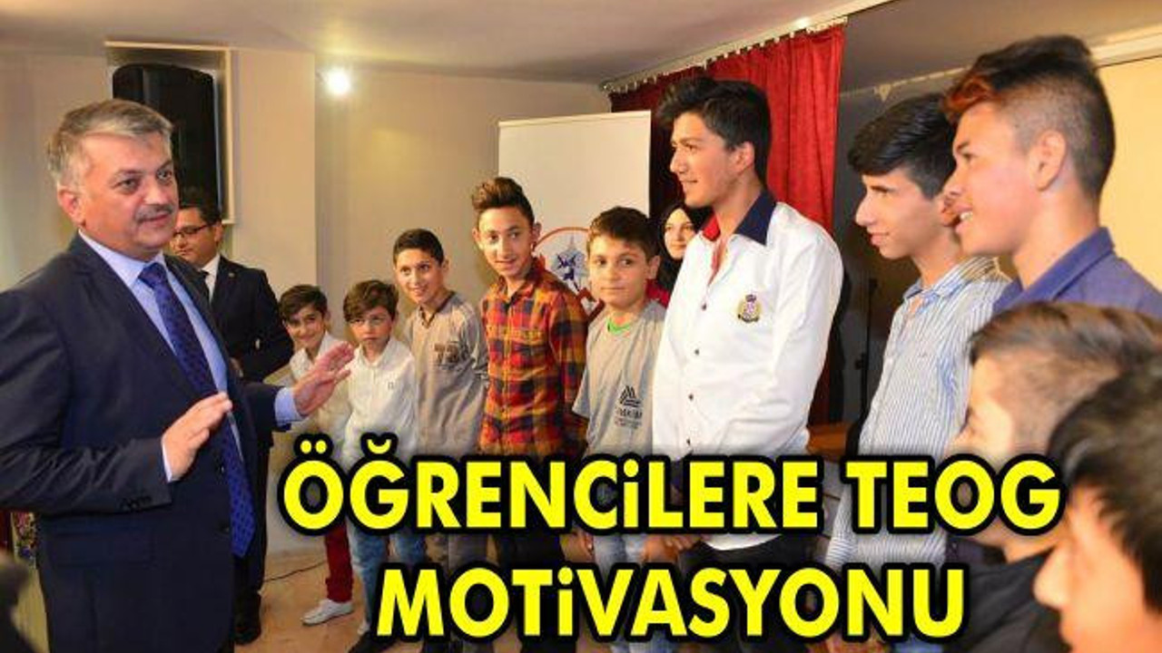 Öğrencilere TEOG Motivasyonu