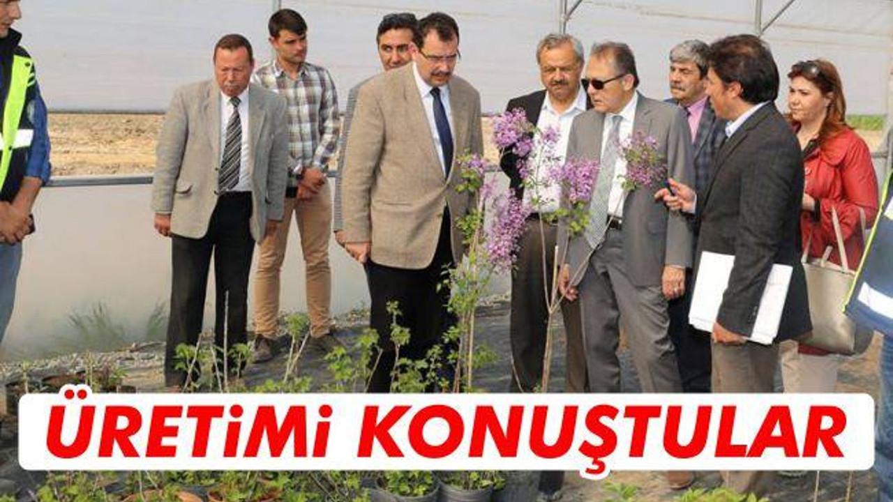 Üretimi konuştular