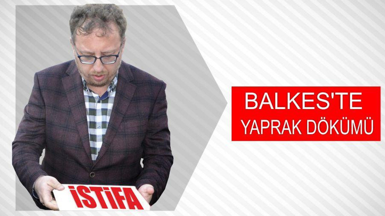 BALKES’TE YAPRAK DÖKÜMÜ