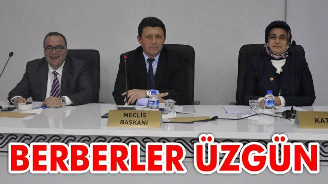 Berberler üzgün