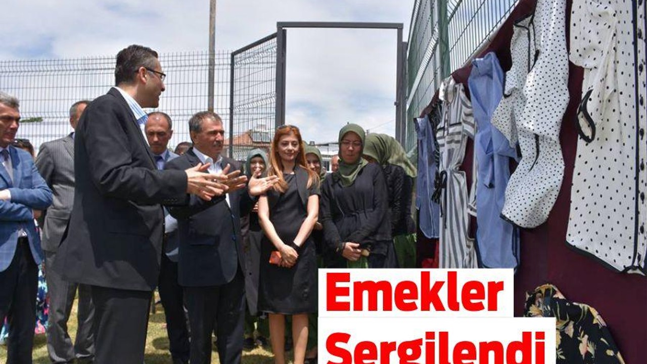 Emekler Sergilendi