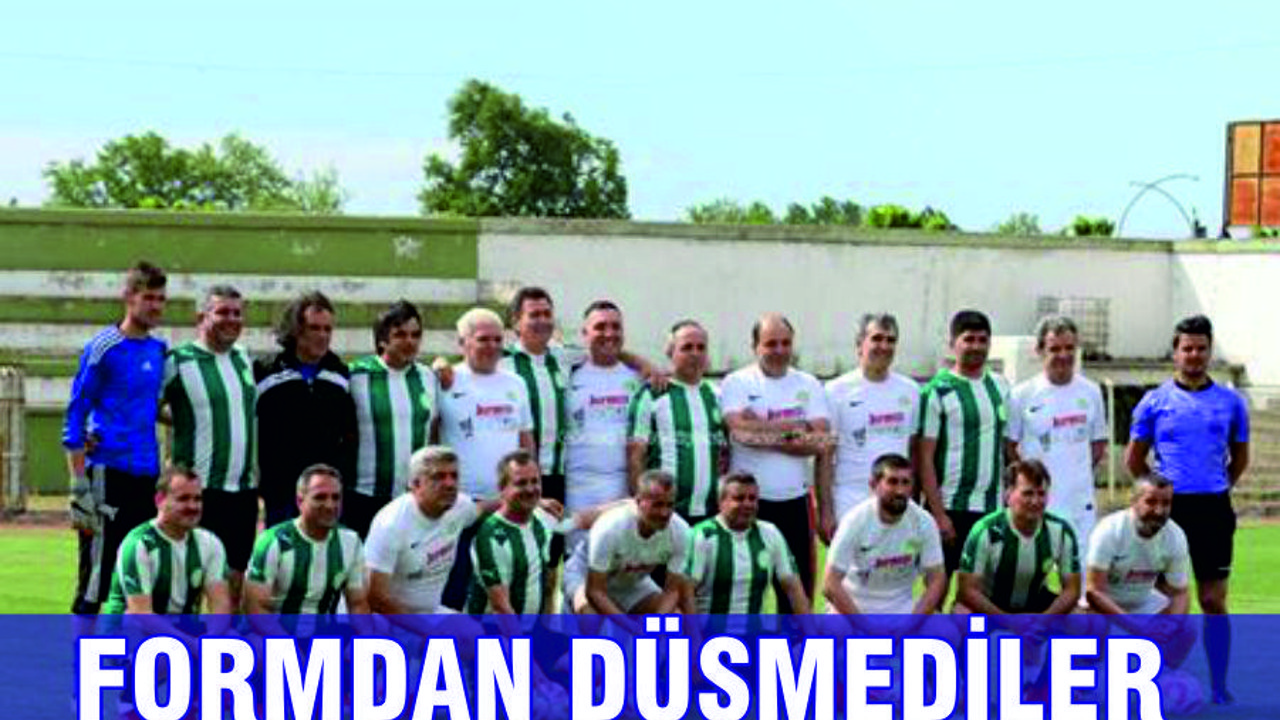 FORMDAN DÜŞMEDİLER
