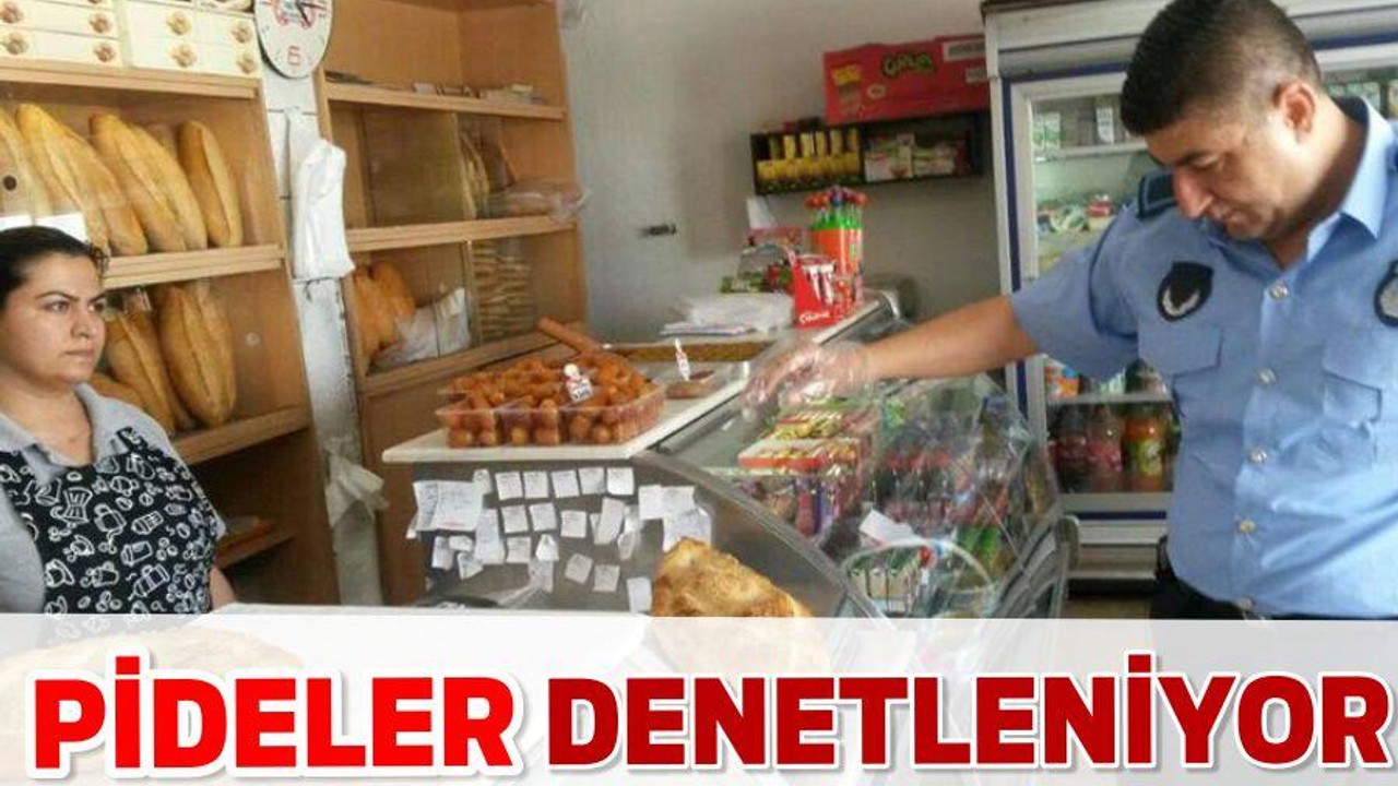 Pideler denetleniyor