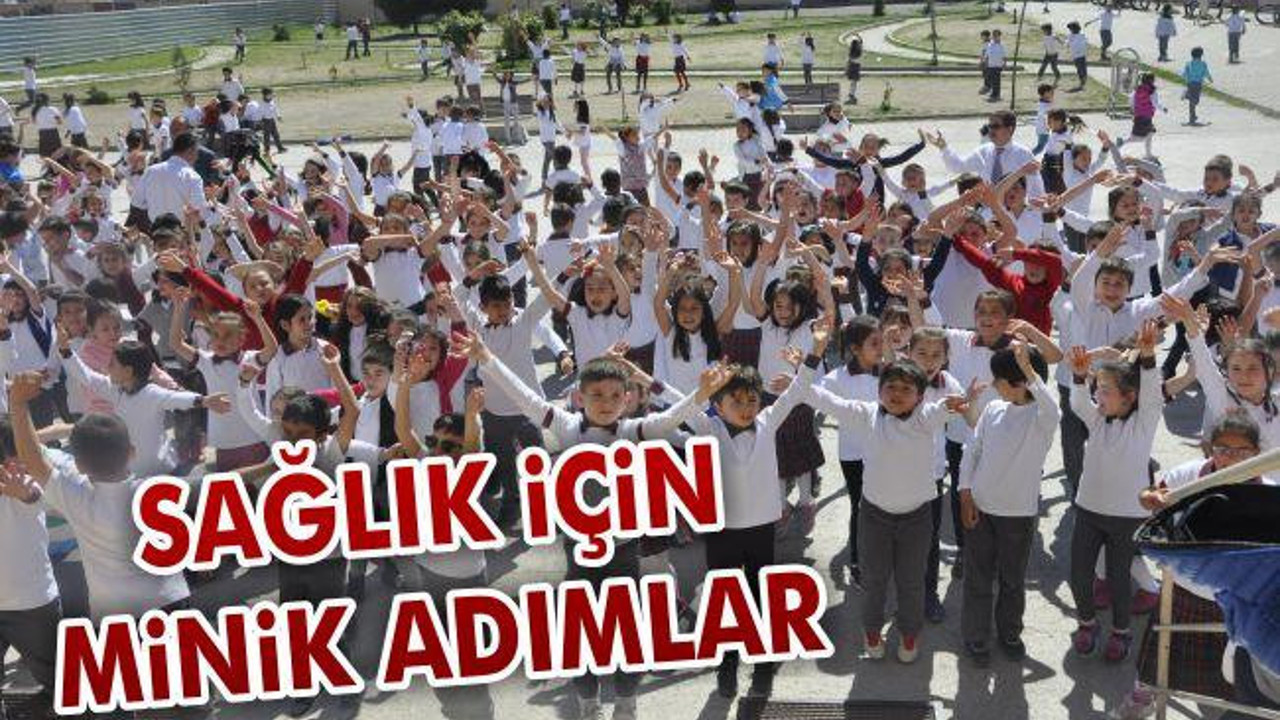Sağlık için minik adımlar