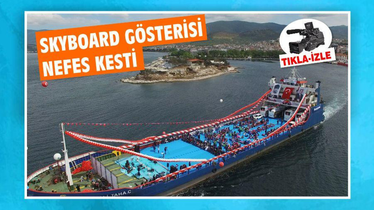 SKYBOARD GÖSTERİSİ NEFES KESTİ