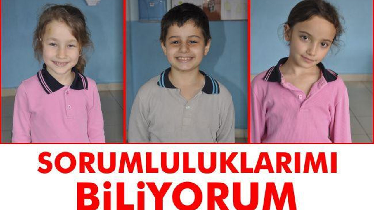 Sorumluluklarımı biliyorum