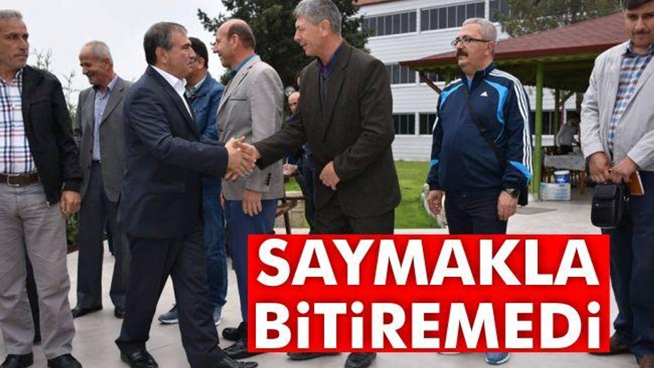 Saymakla Bitiremedi