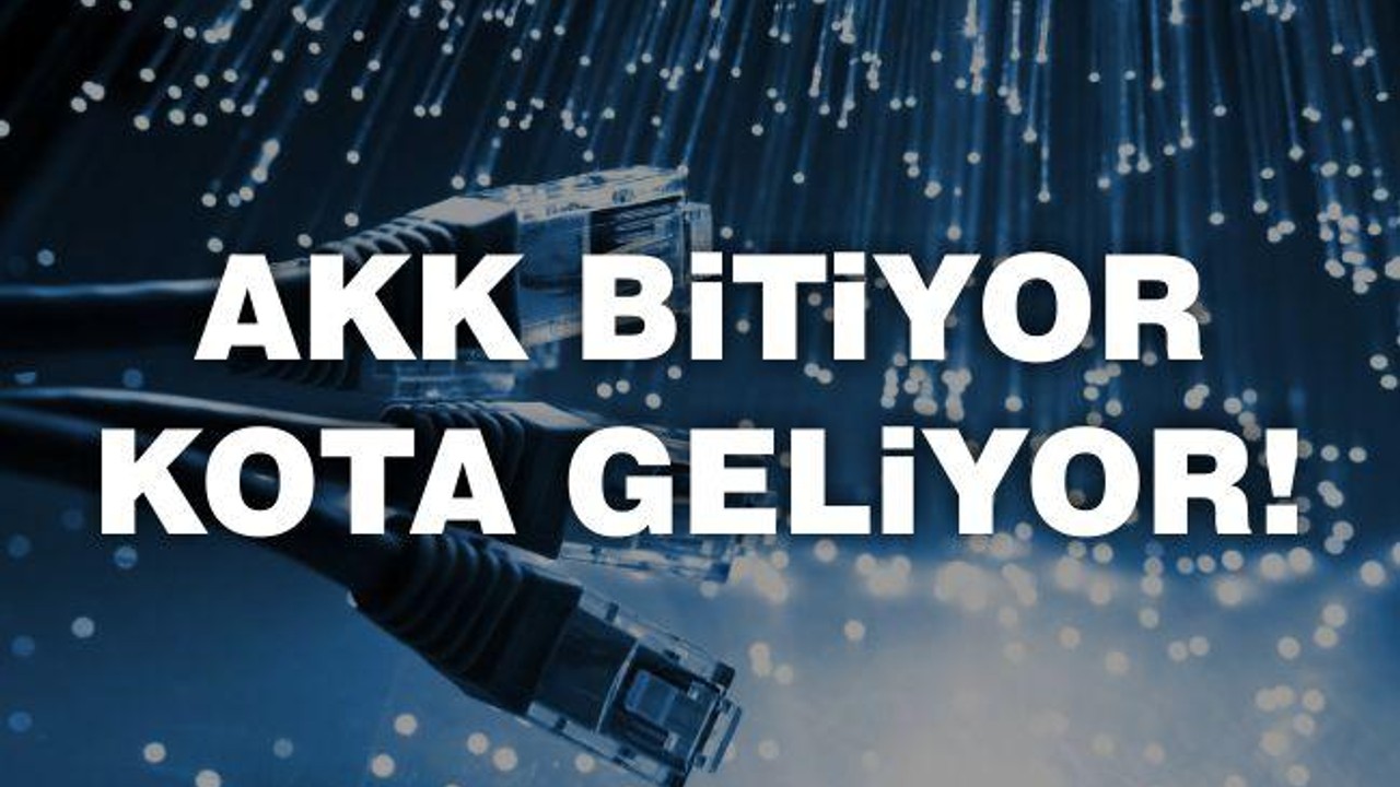 AKK Bitiyor Kota Geliyor!