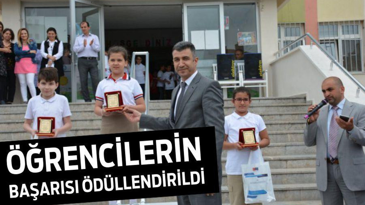 ÖĞRENCİLERİN BAŞARISI ÖDÜLLENDİRİLDİ