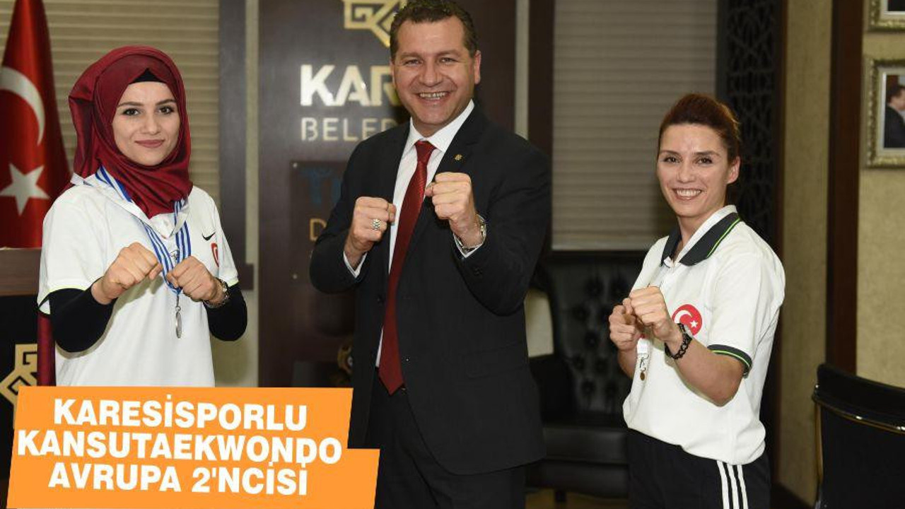 Karesisporlu Kansu Taekwondo Avrupa 2'ncisi