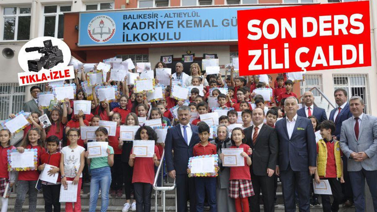 SON DERS ZİLİ ÇALDI