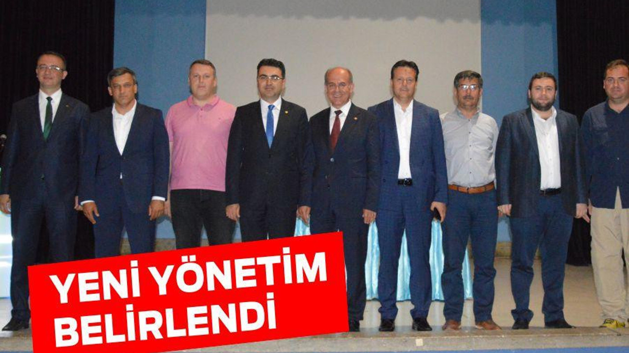Yeni Yönetim belirlendi