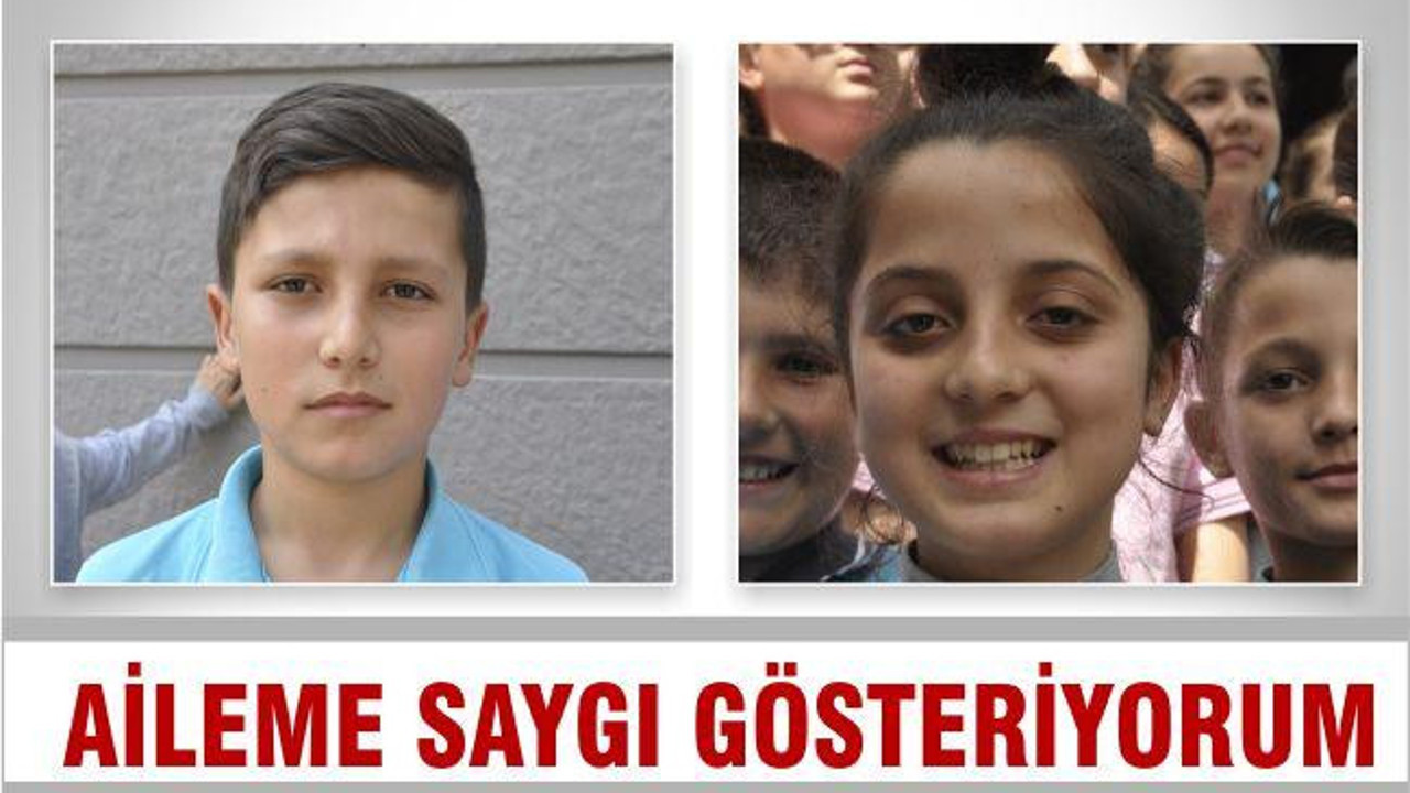 AİLEME SAYGI GÖSTERİYORUM