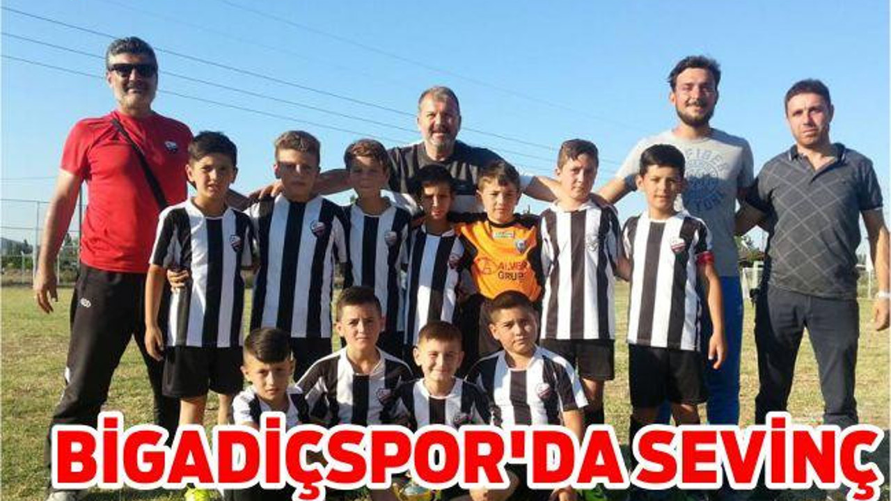 BİGADİÇSPOR’DA SEVİNÇ