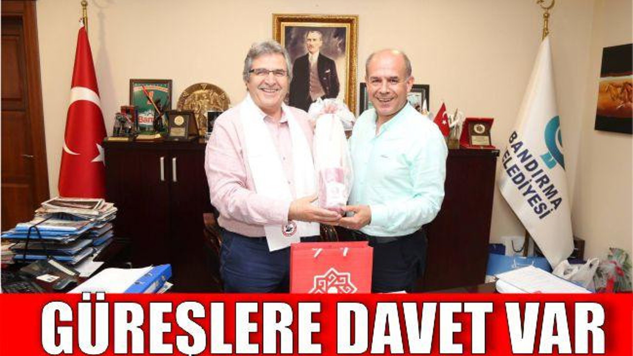 GÜREŞLERE DAVET VAR