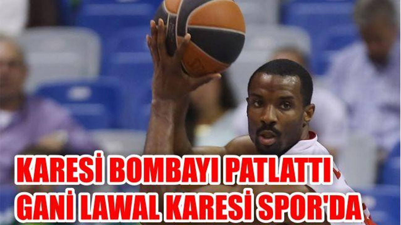 KARESİ BOMBAYI PATLATTI Gani Lawal Karesi Spor'da