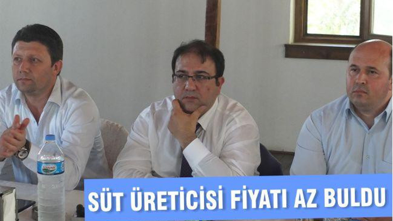 Süt üreticisi fiyatı az buldu