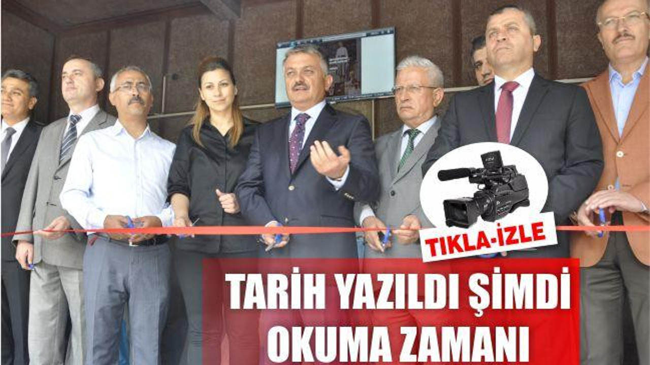 TARİH YAZILDI ŞİMDİ OKUMA ZAMANI