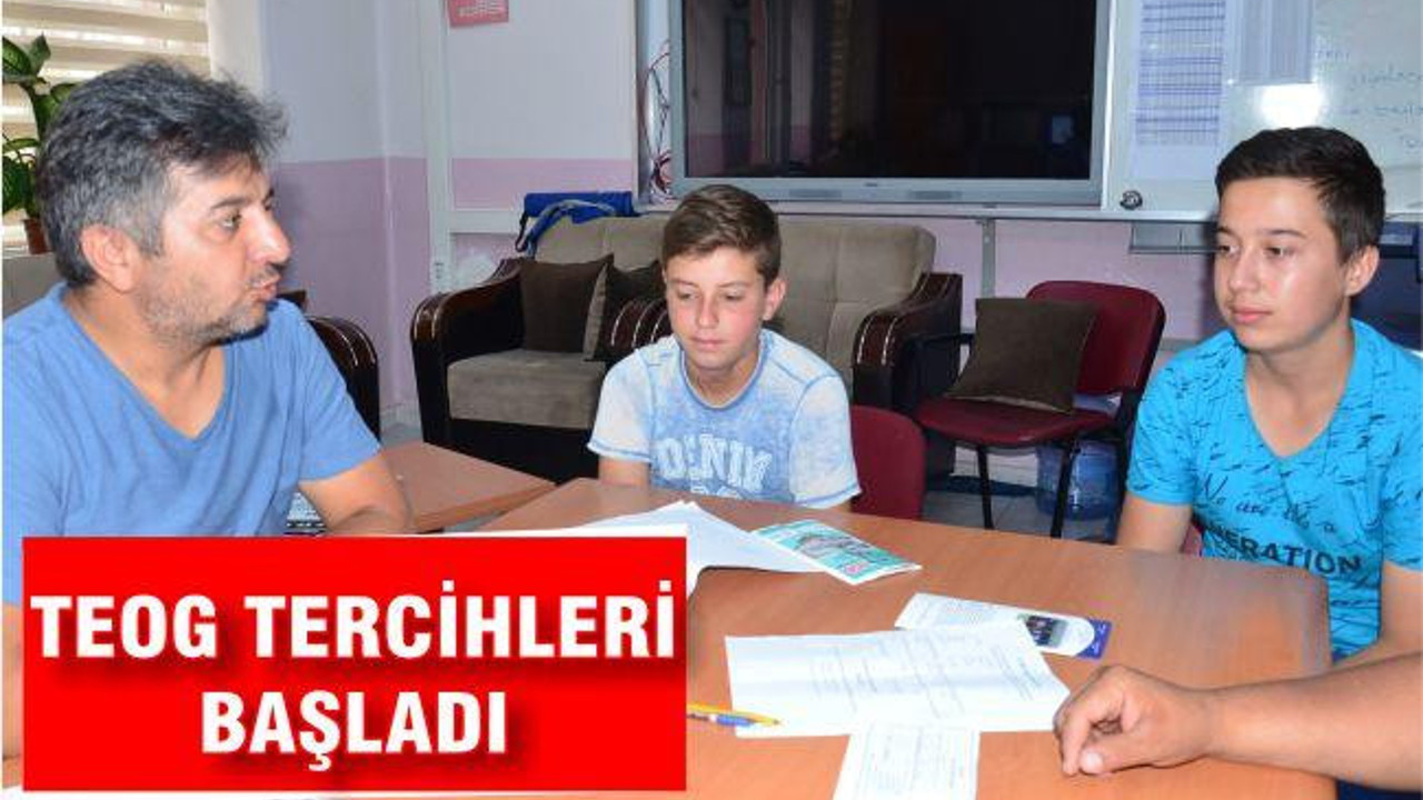 TEOG tercihleri başladı