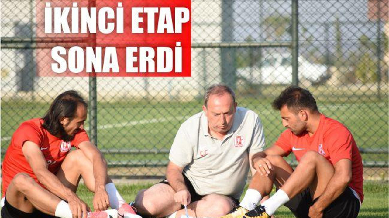 İKİNCİ ETAP SONA ERDİ