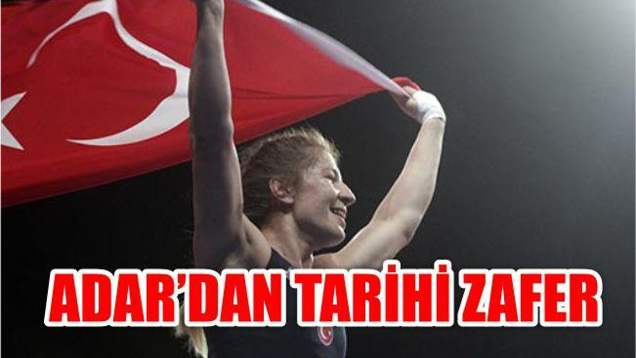 Yasemin Adar'dan Tarihi Zafer