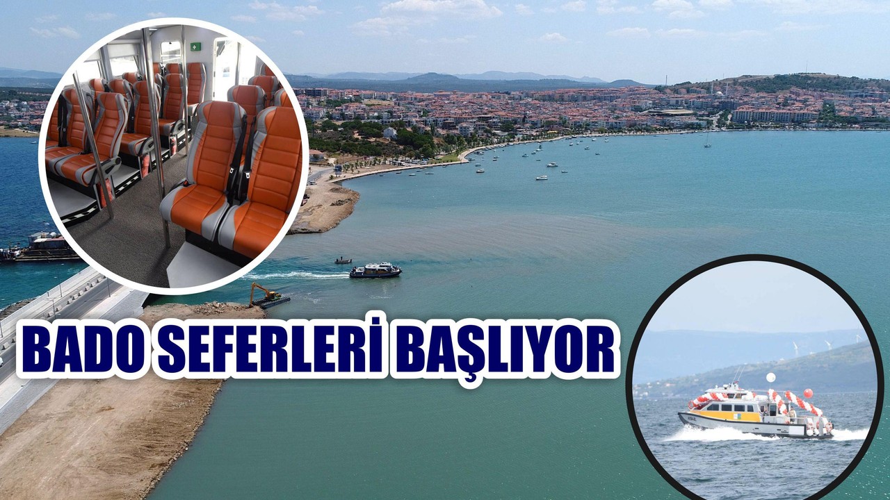 Ayvalık - Altınoluk Bado Seferleri Başlıyor